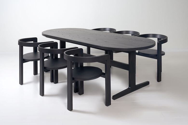 I-Beam dining table