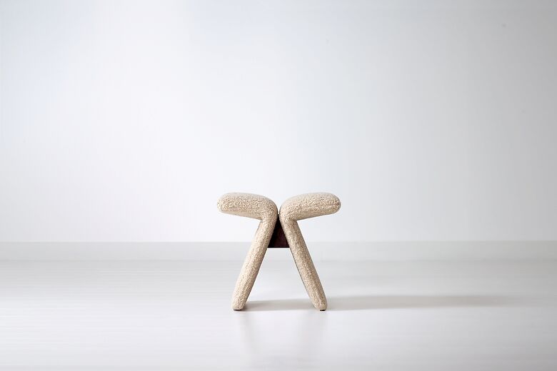 Butterfly stool (upholstered)
