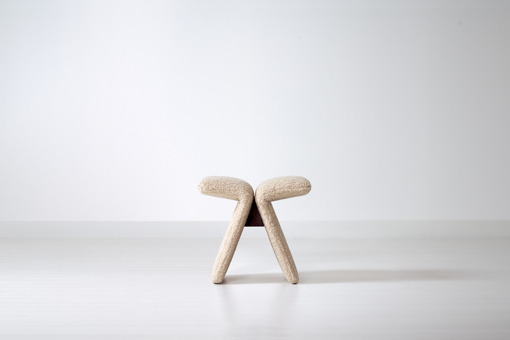 Butterfly stool (upholstered)
