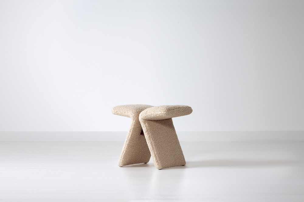 Butterfly stool (upholstered)