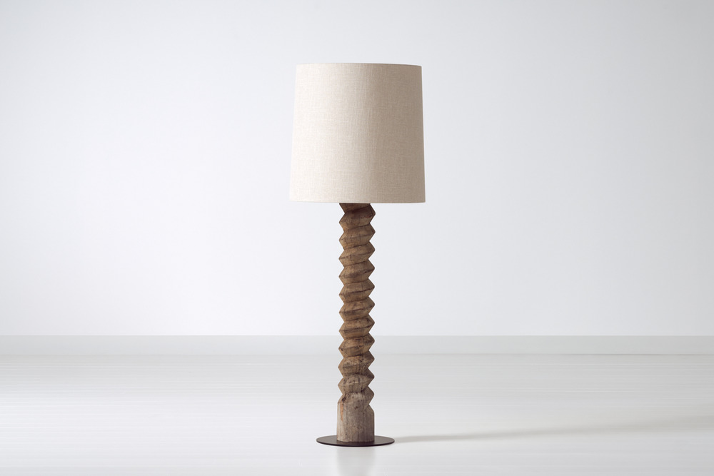 Wine screw floor lamp