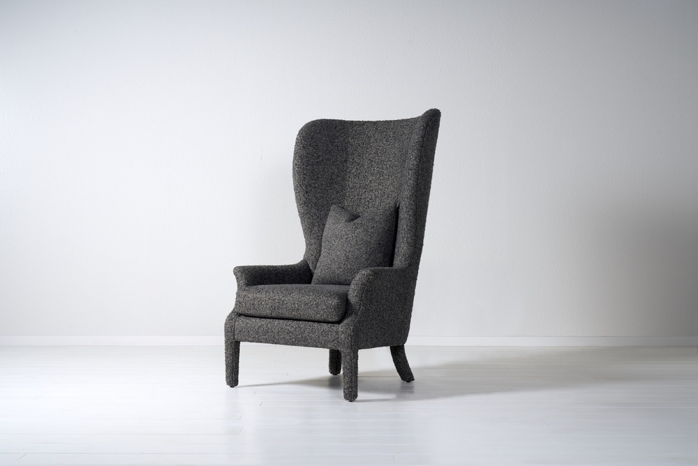 Noella tall wing chair 