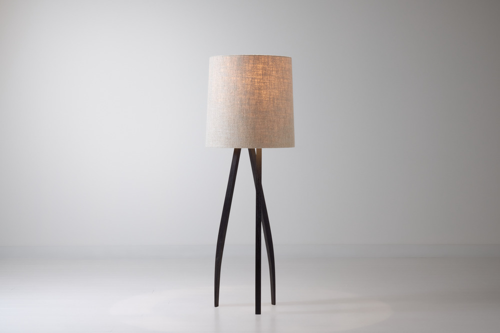 Twist floor lamp